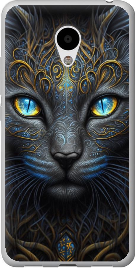 Чехол на Meizu M3s Кошка (5548t-943-42517)