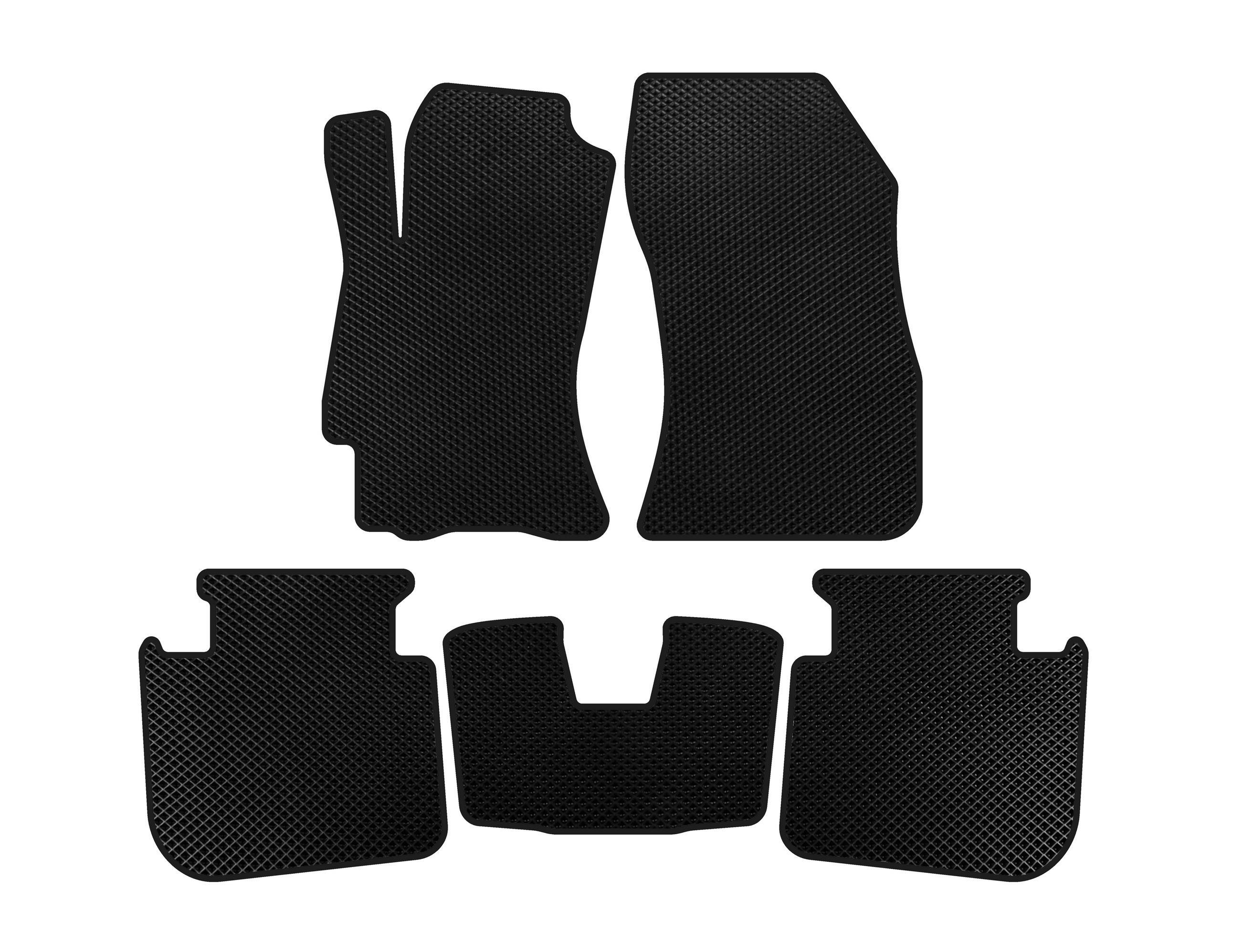 Коврики EVA Digital Designs для Subaru Legacy 2009-2014 гг. Черный (133635)