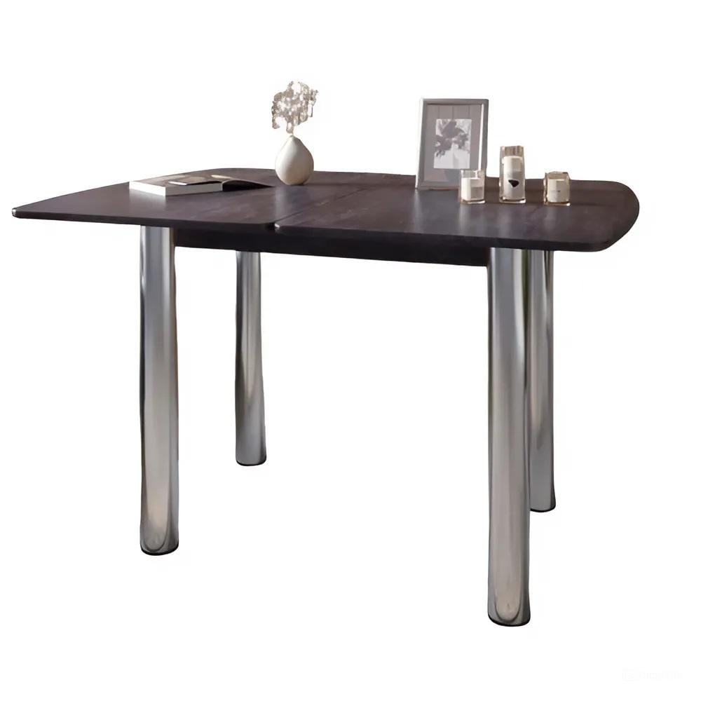 Обеденный стол Lion Нота раскладной 60x90/90x120 см Бетон темный 60x90/90x120 см (000-000-2614) - фото 3 Обеденный стол Lion Нота раскладной 60x90/90x120 см Бетон темный 60x90/90x120 см (000-000-2614) - фото 3