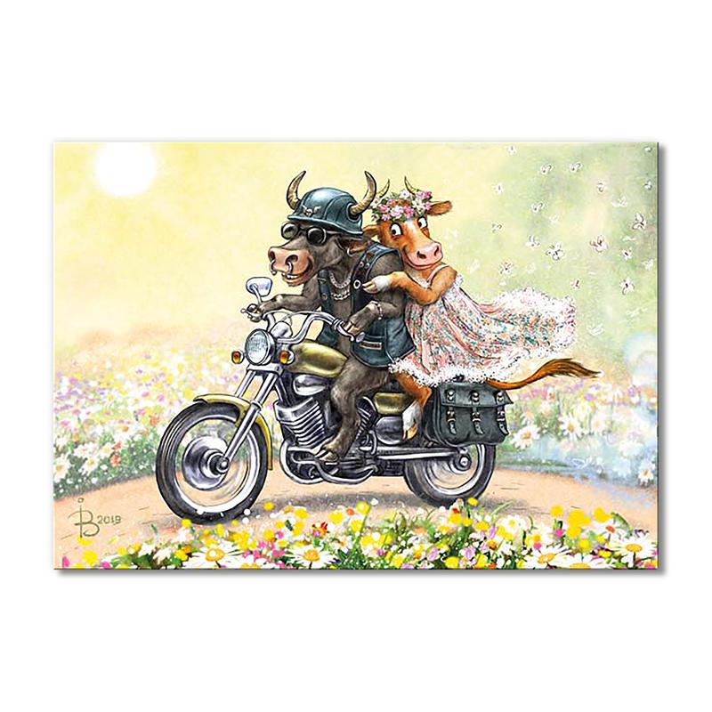 Модульная картина Прокачу с ветерком 1 модуль 80x120 см