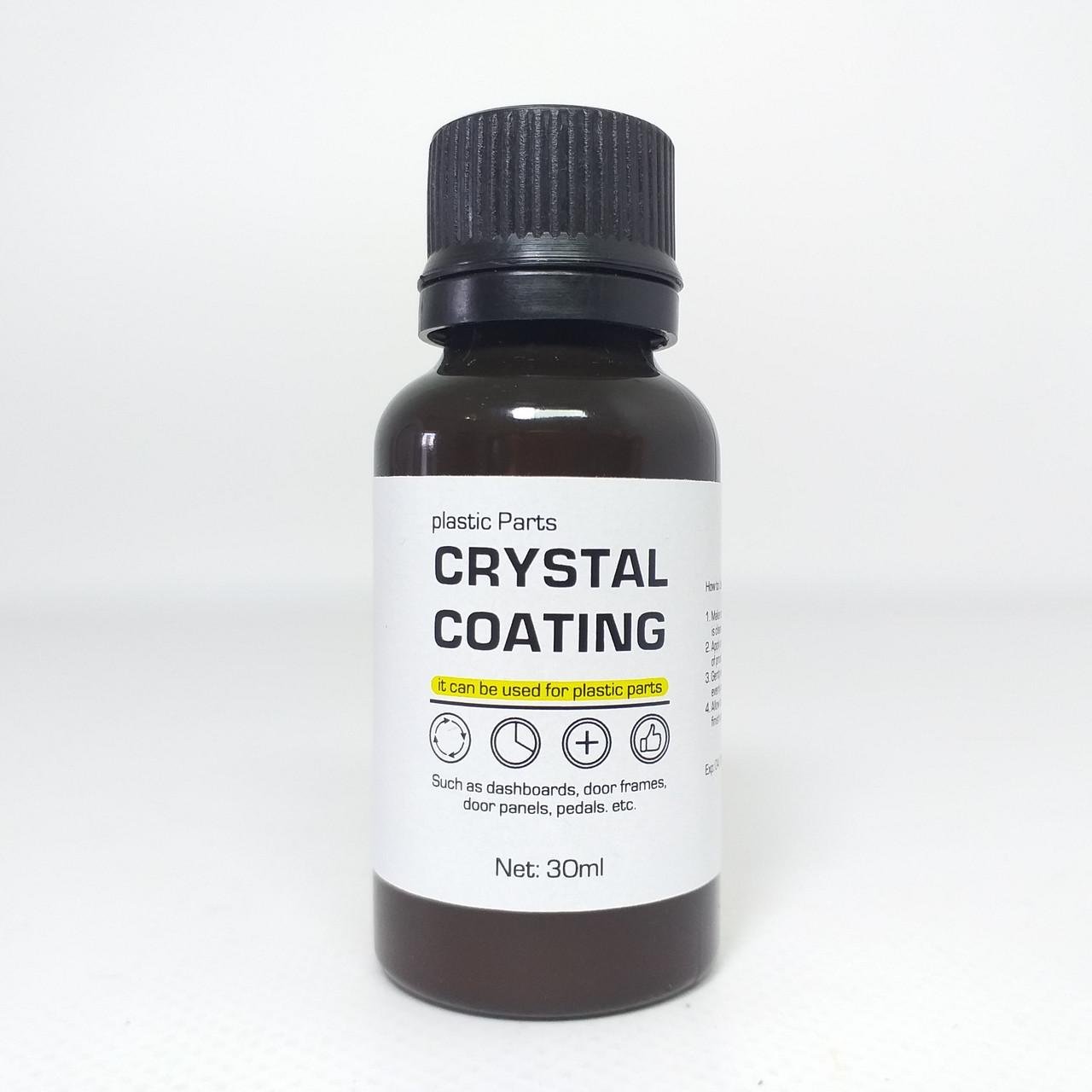 Засіб для відновлення пластику салону авто CRYSTAL Coating 30 мл (X-1988)