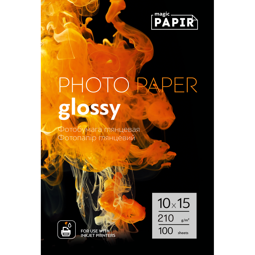 Фотопапір глянцевий Magic Superior 210 г/кв. м 100 арк. 10x15 см (1196508881)