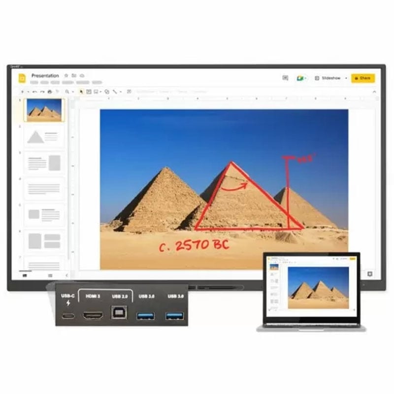 Интерактивная панель Smart Technologies GX165-V3 65"/Android 13/8/64 Gb (23252089) - фото 12