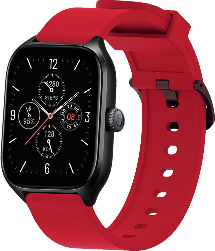Ремешок Like для Amazfit GTS 4/Mini Red (29455-2D) - фото 1 Ремешок Like для Amazfit GTS 4/Mini Red (29455-2D) - фото 1