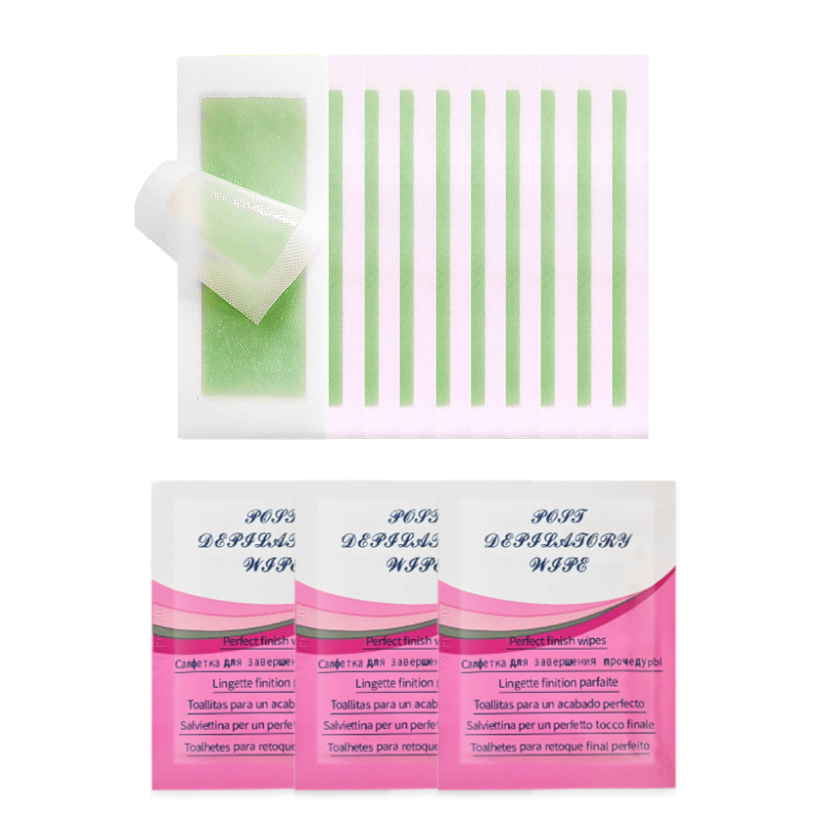 Воскові смужки для обличчя FacialStrips 10 шт. (2695) - фото 7