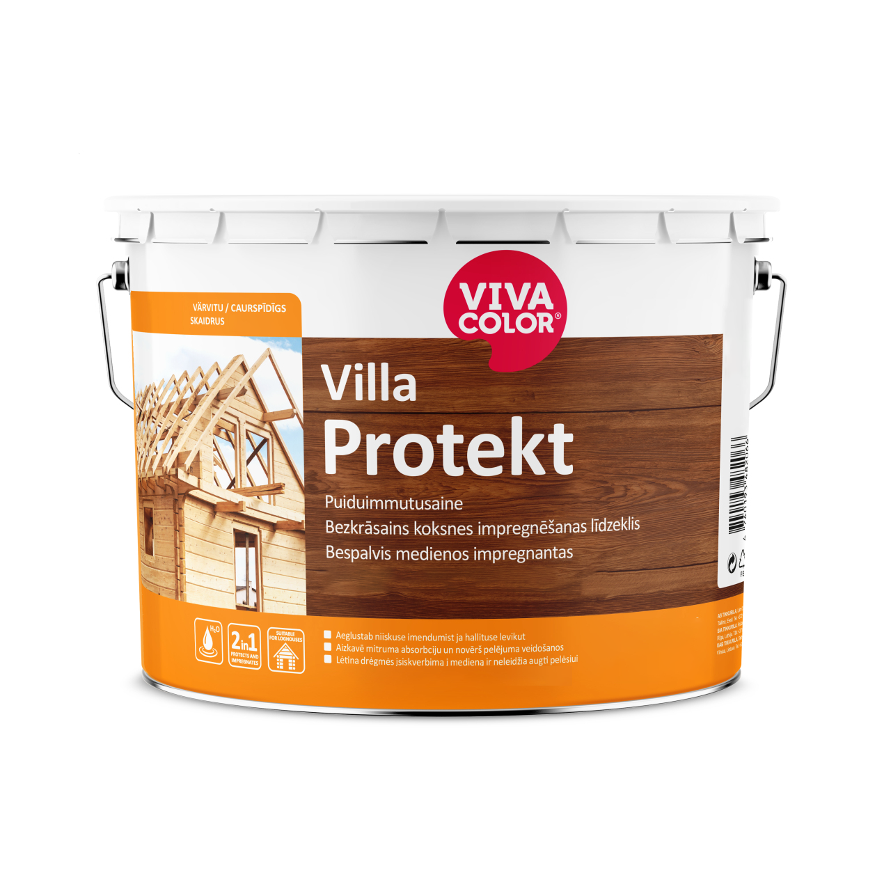 Грунтовочное средство для древесины Vivacolor Villa Protekt 3 л (2149397936)