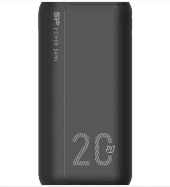Повербанк Silicon Power QS15 20000mAh 18 Вт 2xUSB/Type-C QC3.0 PD SmartSHIELD Black (SP20KMAPBKQS150K) Повербанк Silicon Power QS15 20000mAh 18 Вт 2xUSB/Type-C QC3.0 PD SmartSHIELD Black (SP20KMAPBKQS150K)