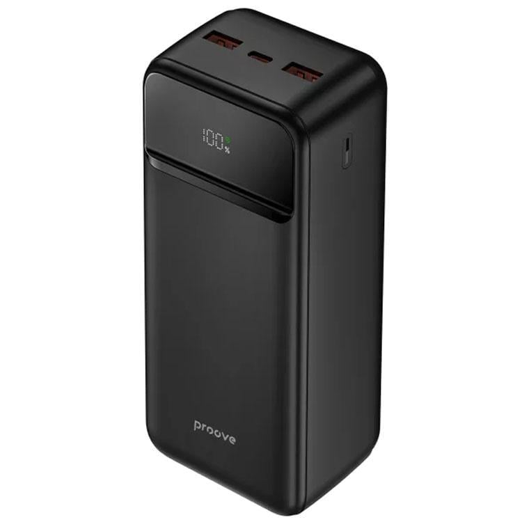 Зовнішній акумулятор Proove Illuminator 2 з швидкою зарядкою 22.5W 30000 mAh Black (PBIP30212201) Зовнішній акумулятор Proove Illuminator 2 з швидкою зарядкою 22.5W 30000 mAh Black (PBIP30212201)