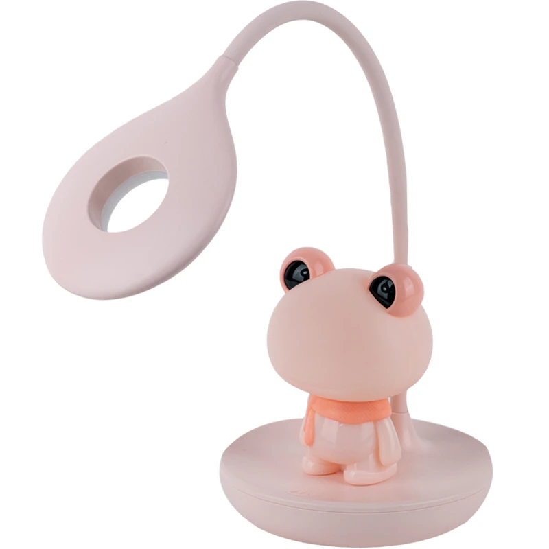 Настольная лампа Froggy LED с аккумулятором KITE Розовый ( K24-492-3-2) - фото 3