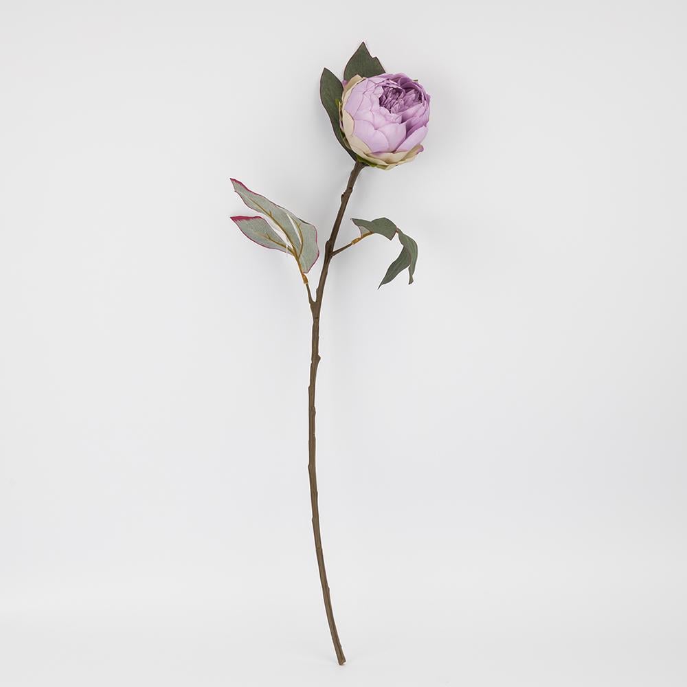 Пионы искусственные 65 см 3 комплекта Сиреневый (9249-002)