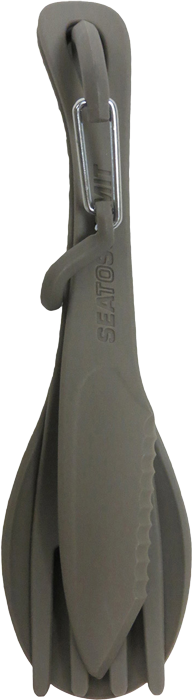 Набор столовых приборов Sea To Summit Delta Cutlery Set Серый (1033-STS ADCUTSETGY)