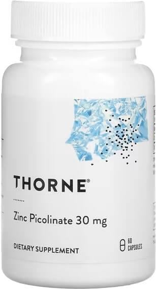 Цинк Thorne Zinc Picolinate 30 мг 60 капс (THR-00692)