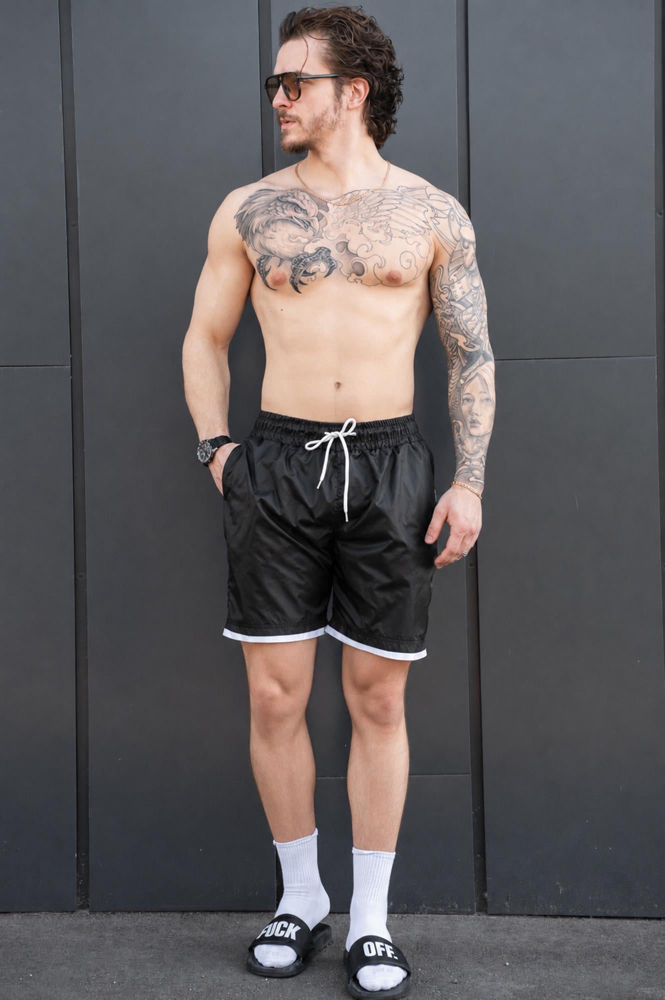 Шорты для купания Without Bruno XL Black (XL8056415)