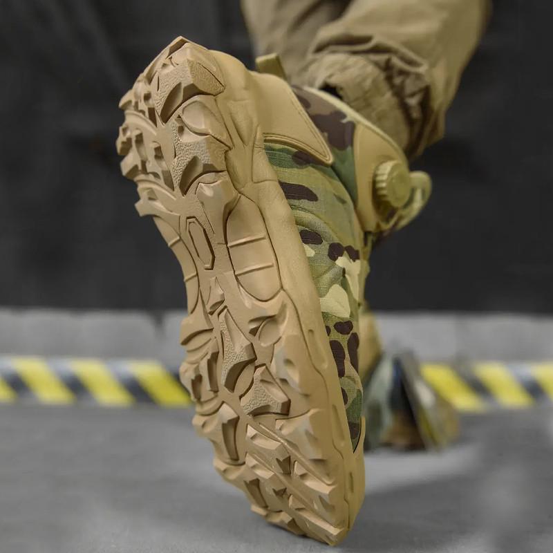 Черевики чоловічі військові Lesko 661 CP автоматична пряжка р. 42 Camouflage (25714211) - фото 4