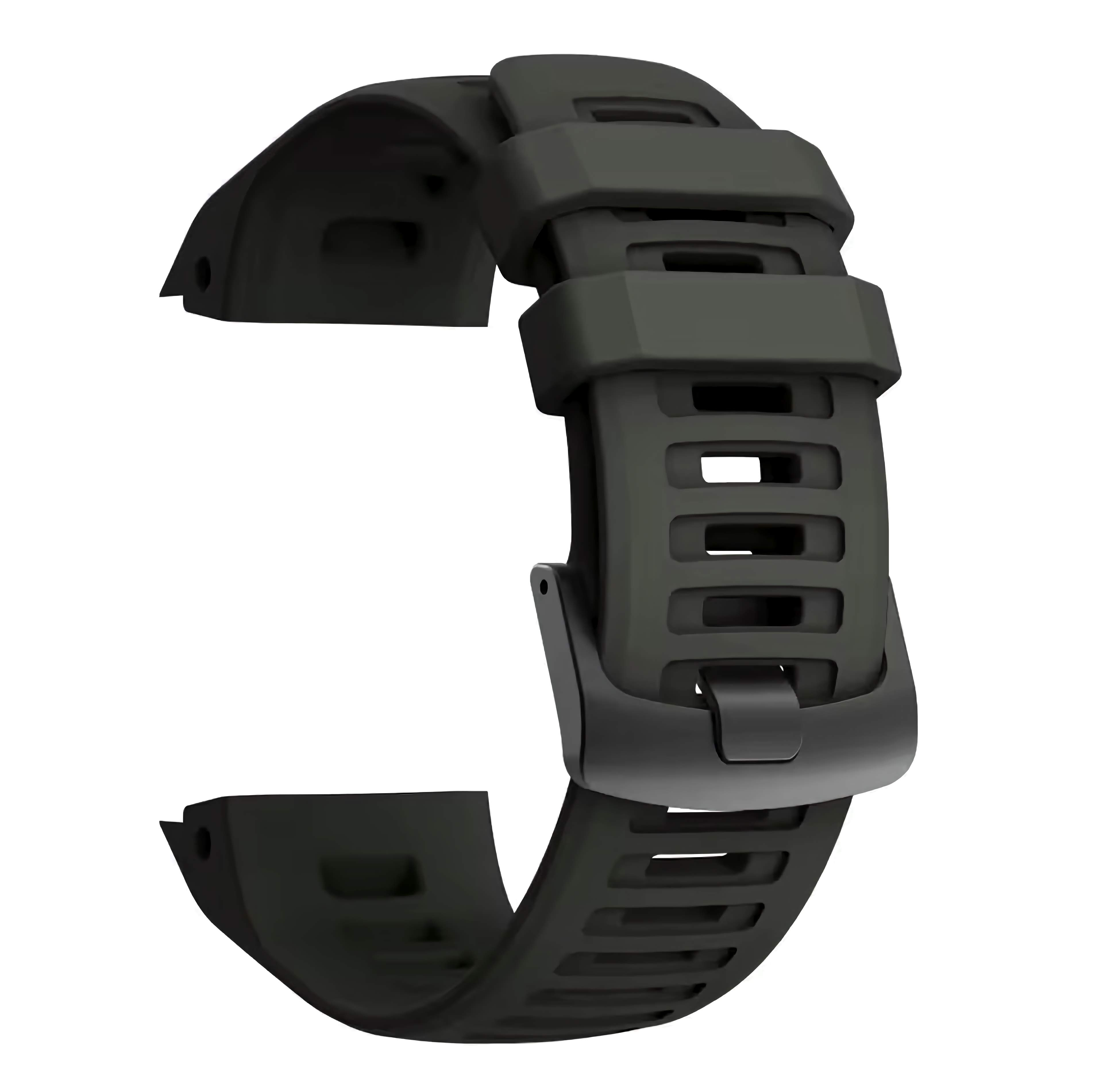 Ремешок силиконовый SmartEra для Garmin Instinct 2/Instinct 22 мм Graphite gray Ремешок силиконовый SmartEra для Garmin Instinct 2/Instinct 22 мм Graphite gray