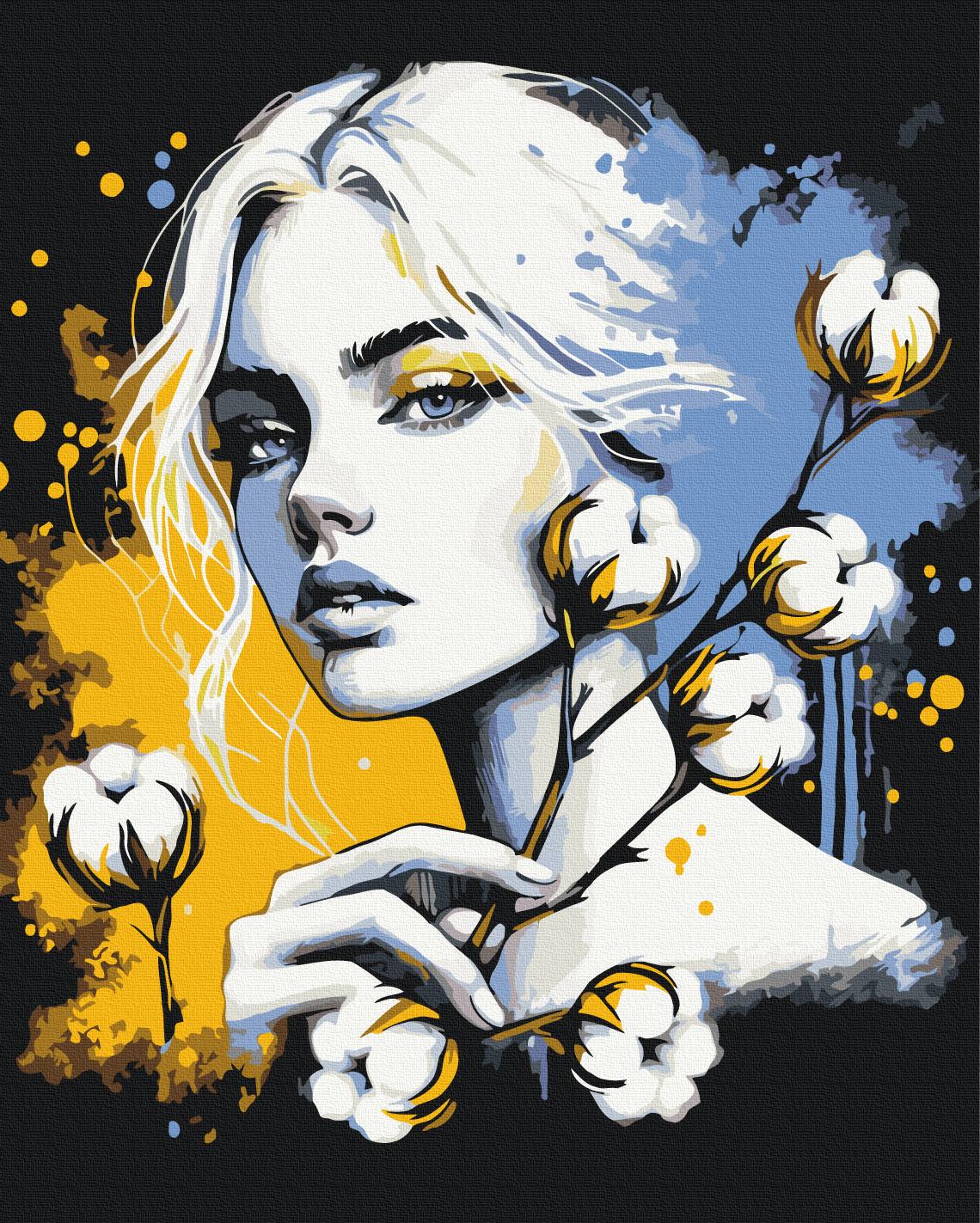 Картина по номерам Brushme Цветок силы © Анна Грицюк 40x50 см (BS54370)