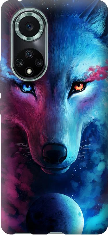 Чехол на Huawei Nova 9 Pro Арт-волк (3999u-2503-42517)