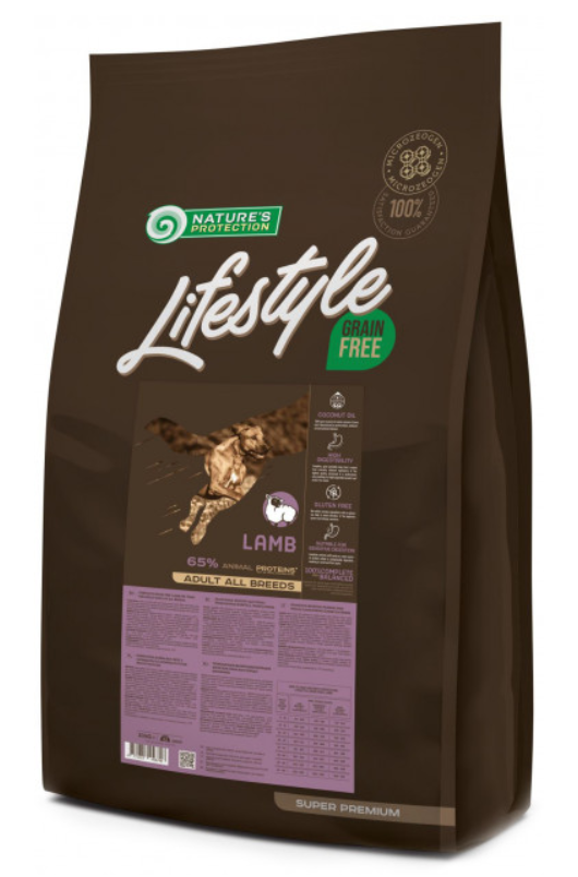 Корм для собак Nature's Protection Lifestyle Grain Free Lamb All Breeds 10 кг