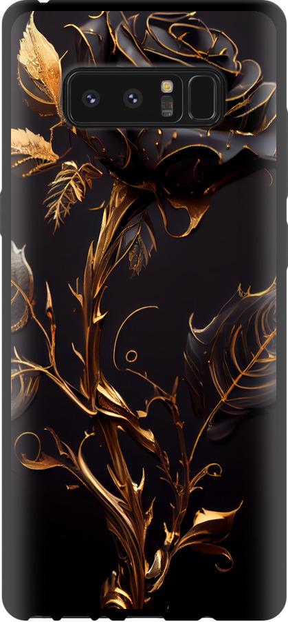 Чехол на Samsung Galaxy Note 8 Роза 3 (5552b-1020-42517) Чехол на Samsung Galaxy Note 8 Роза 3 (5552b-1020-42517)