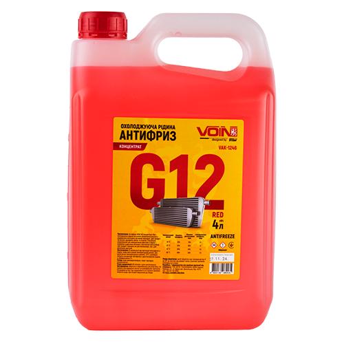 Антифриз Voin G12 Red концентрат 4 л (23194346)