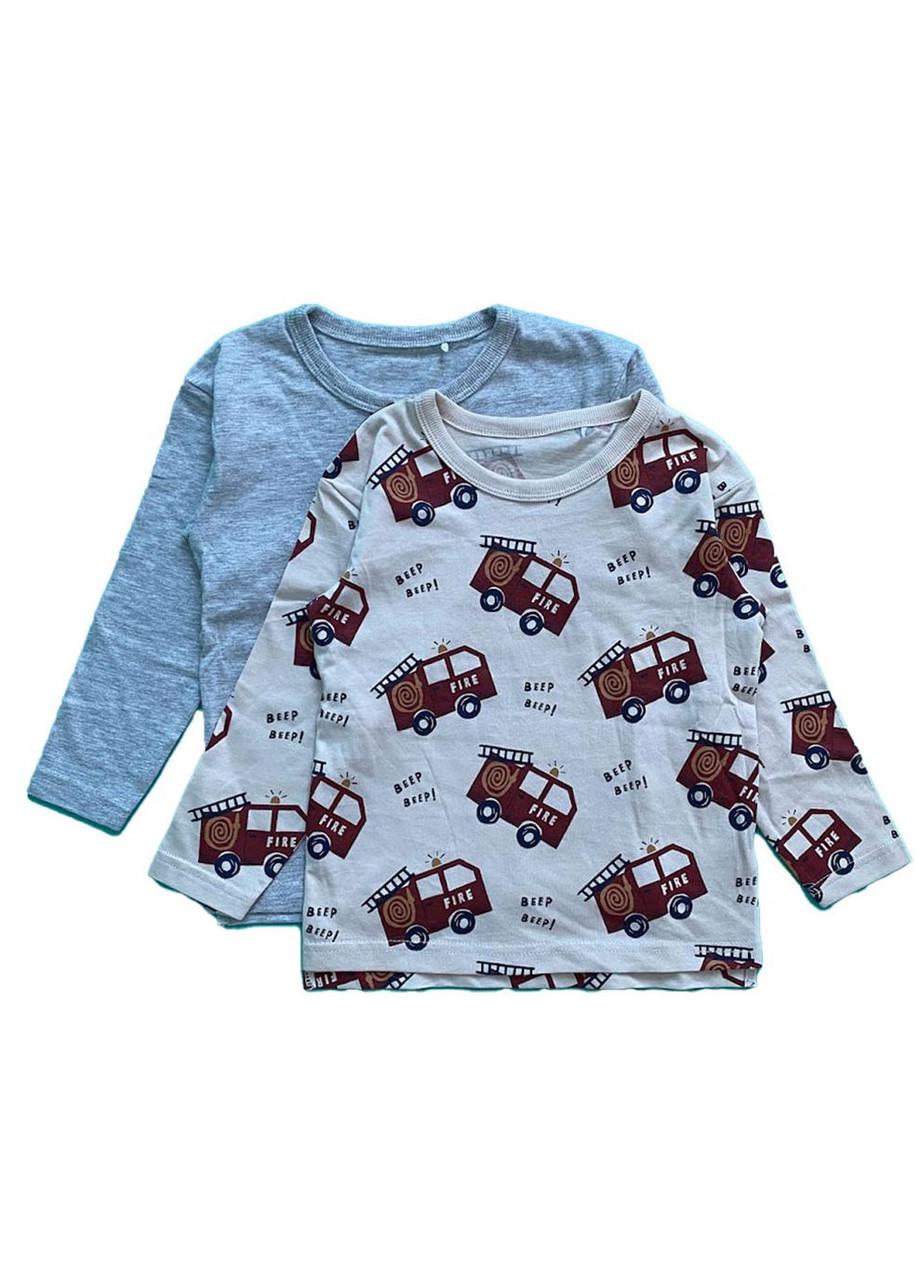 Набор регланов детских George 2-3 года 92 см 2 шт. Разноцветный (2081861326)