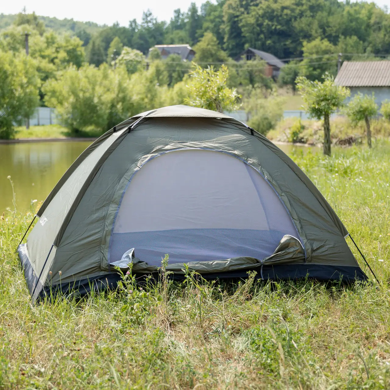 Палатка туристическая 2-местная 200х150х120 см Зеленый (db25a581) - фото 9 Палатка туристическая 2-местная 200х150х120 см Зеленый (db25a581) - фото 9