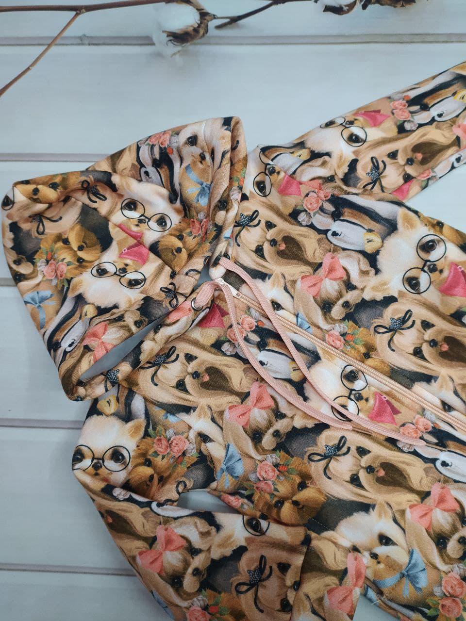 Костюм дитячий Катлен на флісе р. 92 Бежевий (0013826/92) - фото 2