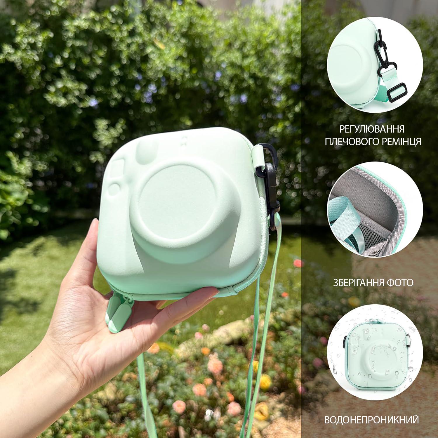 Чохол Fujifilm для Instax Mini 12/11/99/7+/40/Evo Green - фото 7 Чохол Fujifilm для Instax Mini 12/11/99/7+/40/Evo Green - фото 7