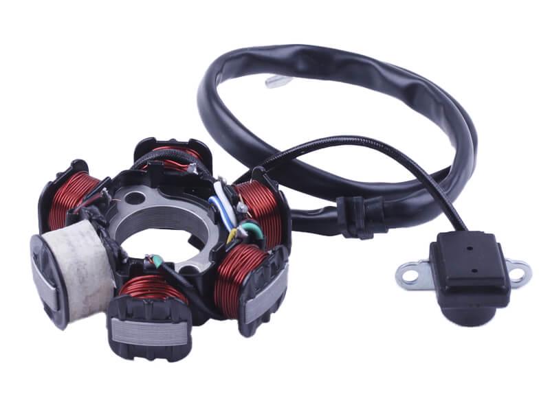 Якір генератора ТАТА на мопед Альфа 6 котушок