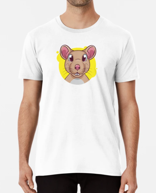 Футболка мужская Stedman с принтом Милая Мышка XL Белый (ПН253-10) Футболка мужская Stedman с принтом Милая Мышка XL Белый (ПН253-10)