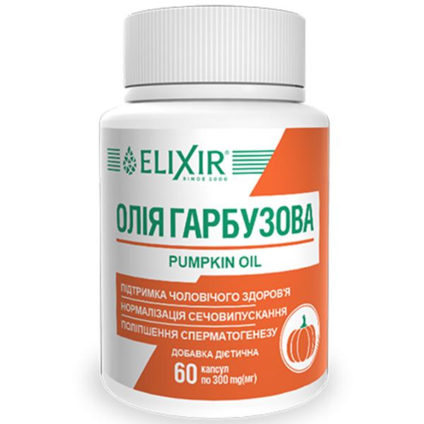 Комплекс для профилактики репродуктивной функции у мужчин Elixir Pumpkin Oil 60 капс. (000025446)