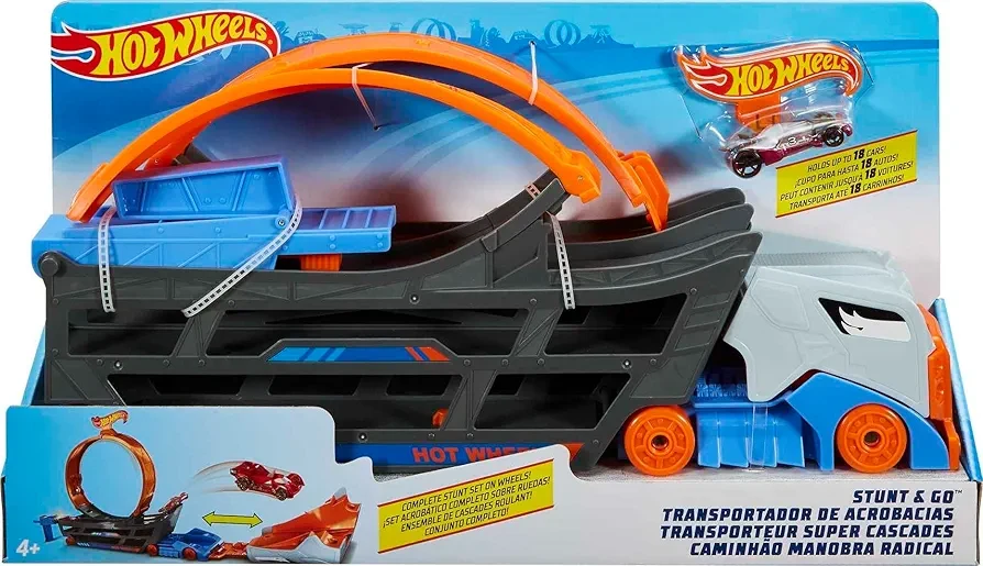 Автовоз з петлею Hot Wheels Stunt&Go Track (2443276436)