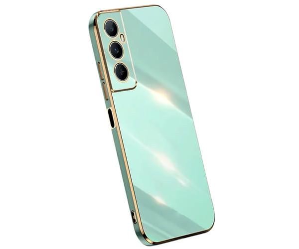 Чехол накладка Silicone Adds 6D для Realme C65 4G Бирюзовый Чехол накладка Silicone Adds 6D для Realme C65 4G Бирюзовый