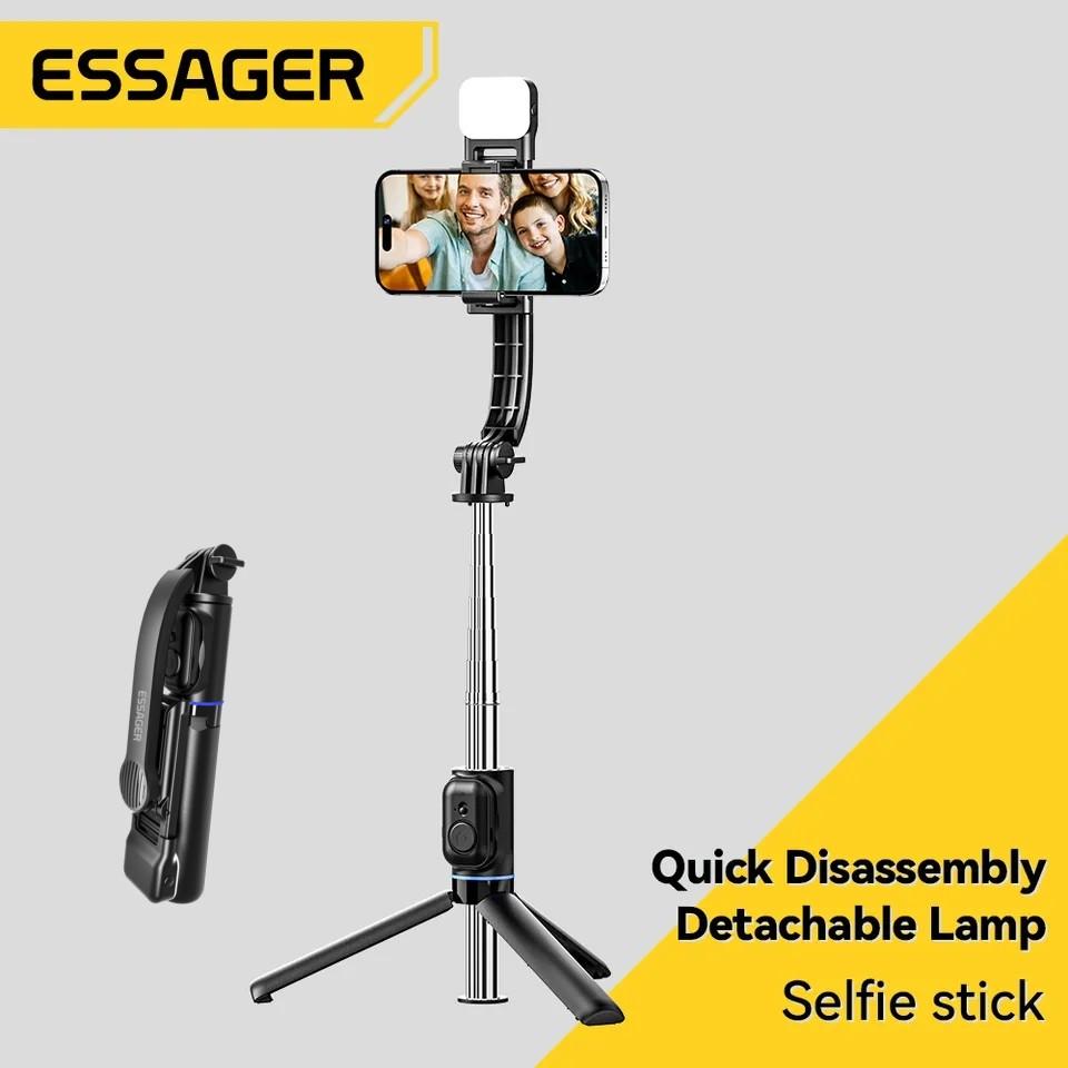 Селфи палка с пультом Essager C01 с подсветкой (25397475) - фото 11 Селфи палка с пультом Essager C01 с подсветкой (25397475) - фото 11