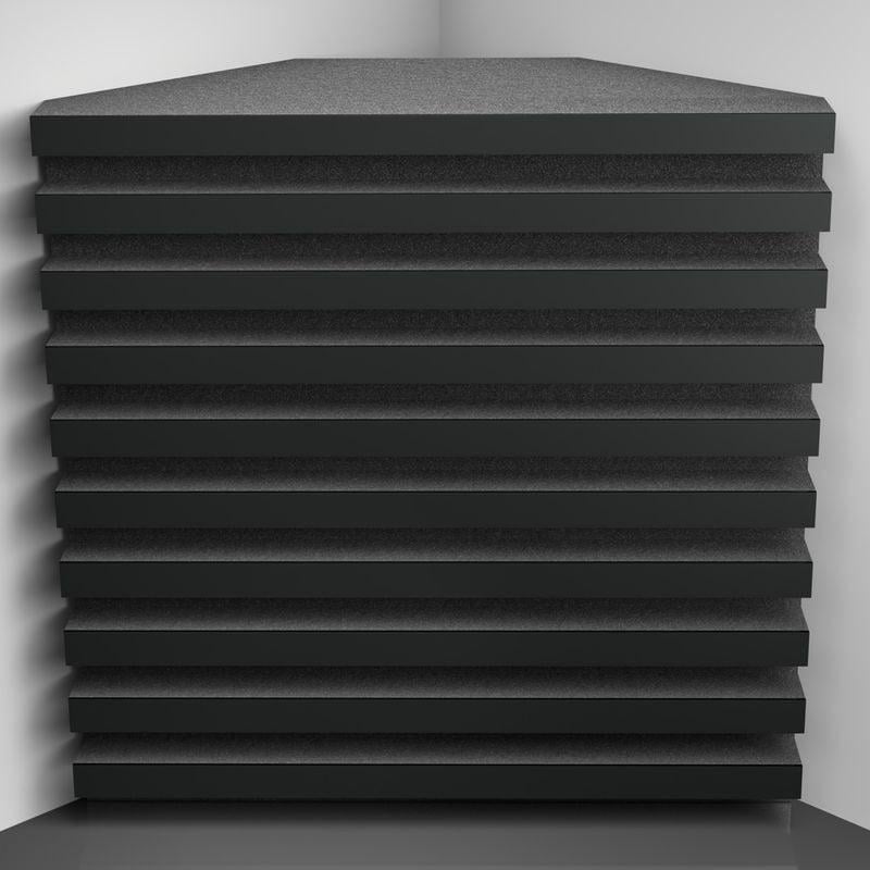 Бас пастка Ecosound Comb HDF 50х50 см 150 мм Чорний (1751)