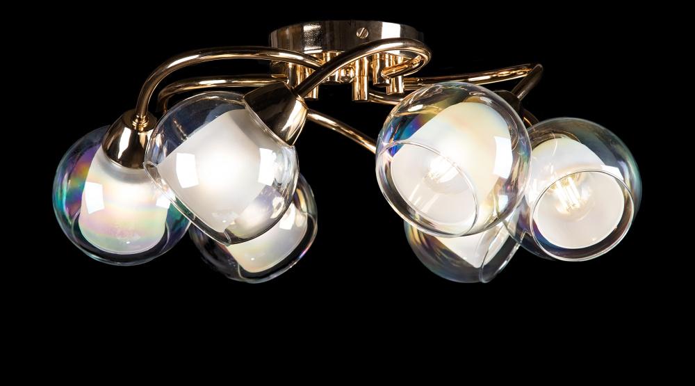 Люстра с плафонами Ray L20105/6 CR+FGD (IR005688)