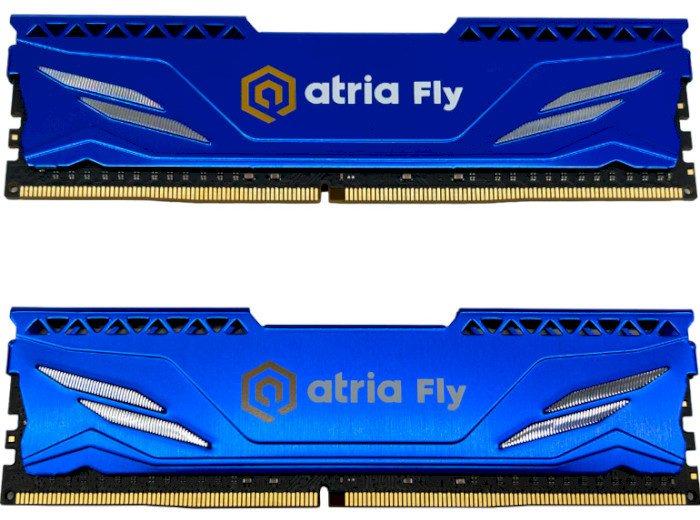 Оперативна пам'ять ATRIA Fly UAT43600CL18BLK2/16 DDR4 16 ГБ 3600 мГц для настільних ПК Blue (13827068)