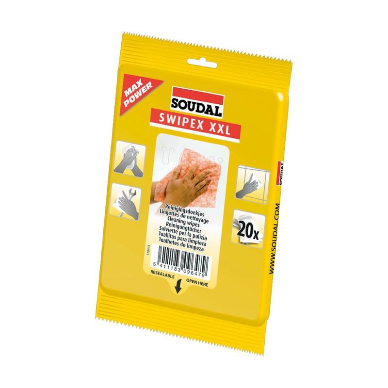 Салфетки очищающие SOUDAL Swipex 20 шт. (000050000000100001)