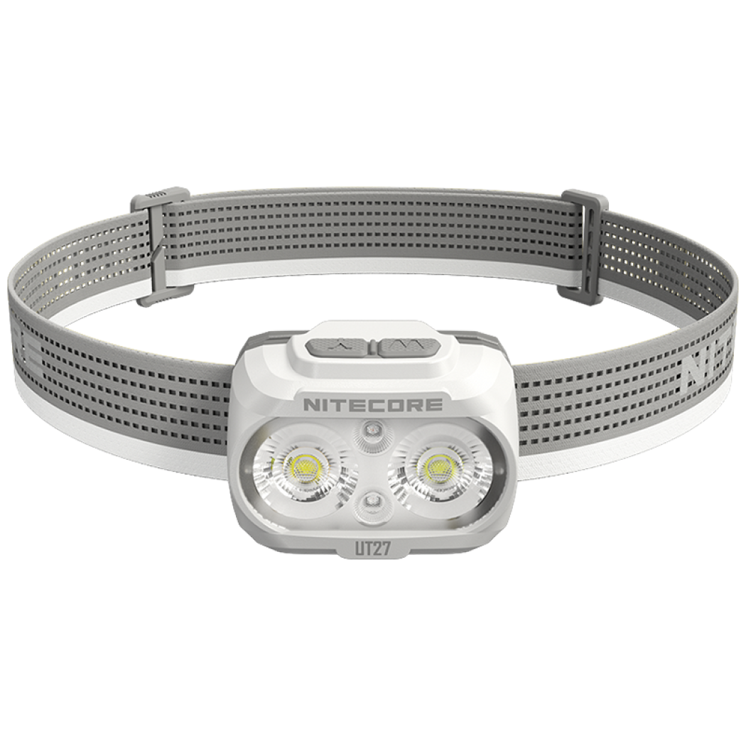 Ліхтар налобний Nitecore UT27 2024 USB-C з акумулятором 800 lm 168 м Білий (28177888)