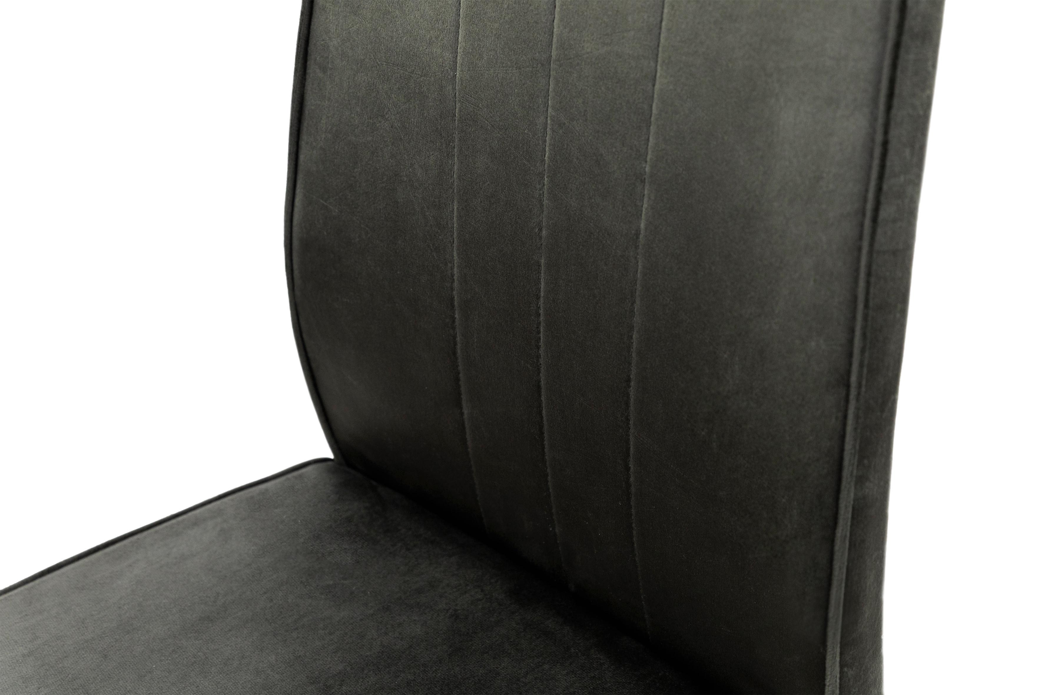 Стілець для кухні та вітальні ГРЕЙС Річь 410х970х400 мм Чорний/Графітовий (GAА0056270) - фото 9 Стілець для кухні та вітальні ГРЕЙС Річь 410х970х400 мм Чорний/Графітовий (GAА0056270) - фото 9