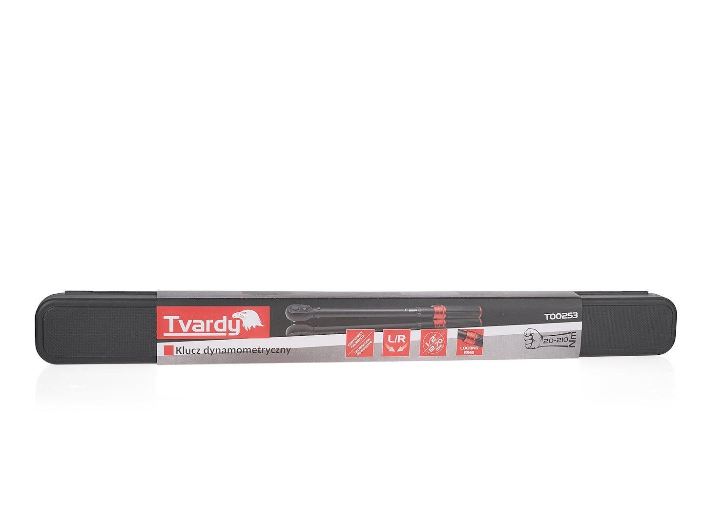 Ключ динамометриичний Tvardy 1/2 20-210 Nm з хромомолібденової сталі Cr-Mo SCM440 твердістю 49HRC 210 510 мм (T00253) - фото 10 Ключ динамометриичний Tvardy 1/2 20-210 Nm з хромомолібденової сталі Cr-Mo SCM440 твердістю 49HRC 210 510 мм (T00253) - фото 10