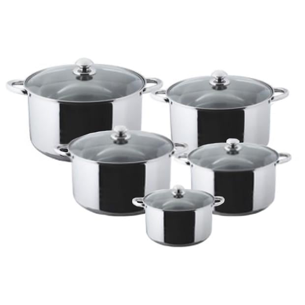 Набор кастрюль Empire-EM9564 с двойным дном 5 шт. (iz12673)