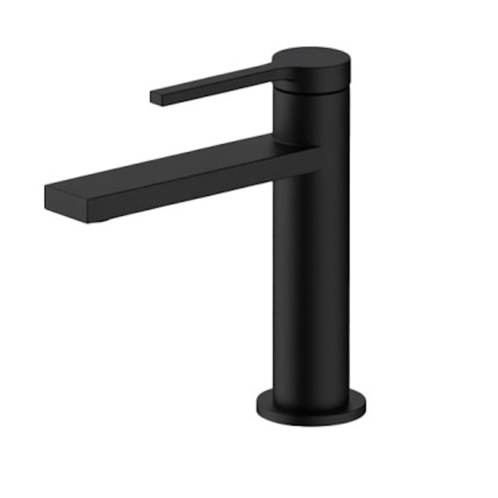 Змішувач для умивальника Nett VB-22 одноважільний Чорний матовий (NET-081130)