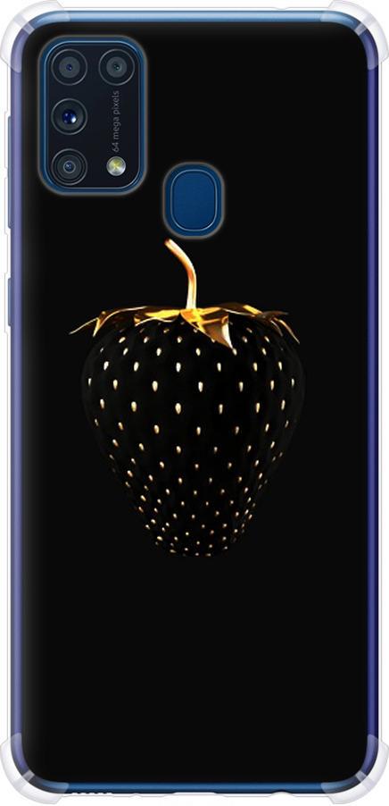 Чехол на Samsung Galaxy M31 M315F Черная клубника (3585sp-1907-42517) Чехол на Samsung Galaxy M31 M315F Черная клубника (3585sp-1907-42517)