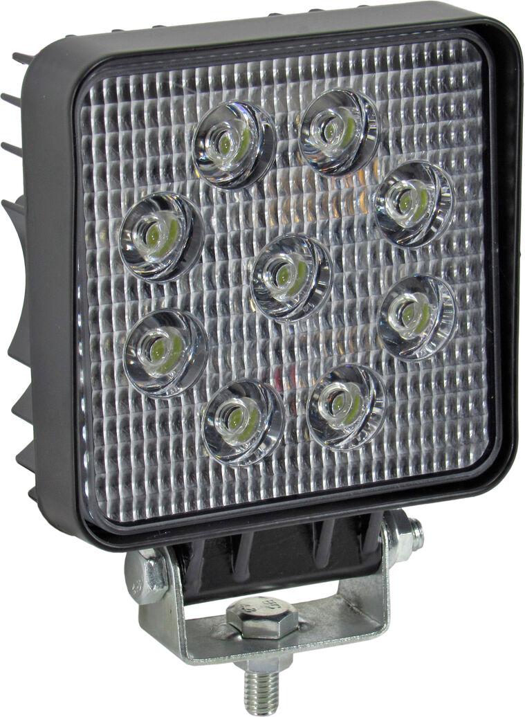 Фара светодиодная Brevia LED 27W 6000К 108x108x47 мм FLOOD (10642QFX1)