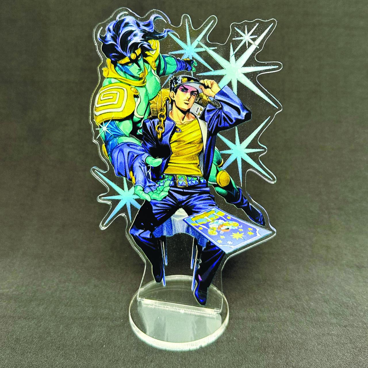Фигурка коллекционная акриловая Аниме JoJo's Невероятные приключения Джотаро Куджо 15 см (2502493817)