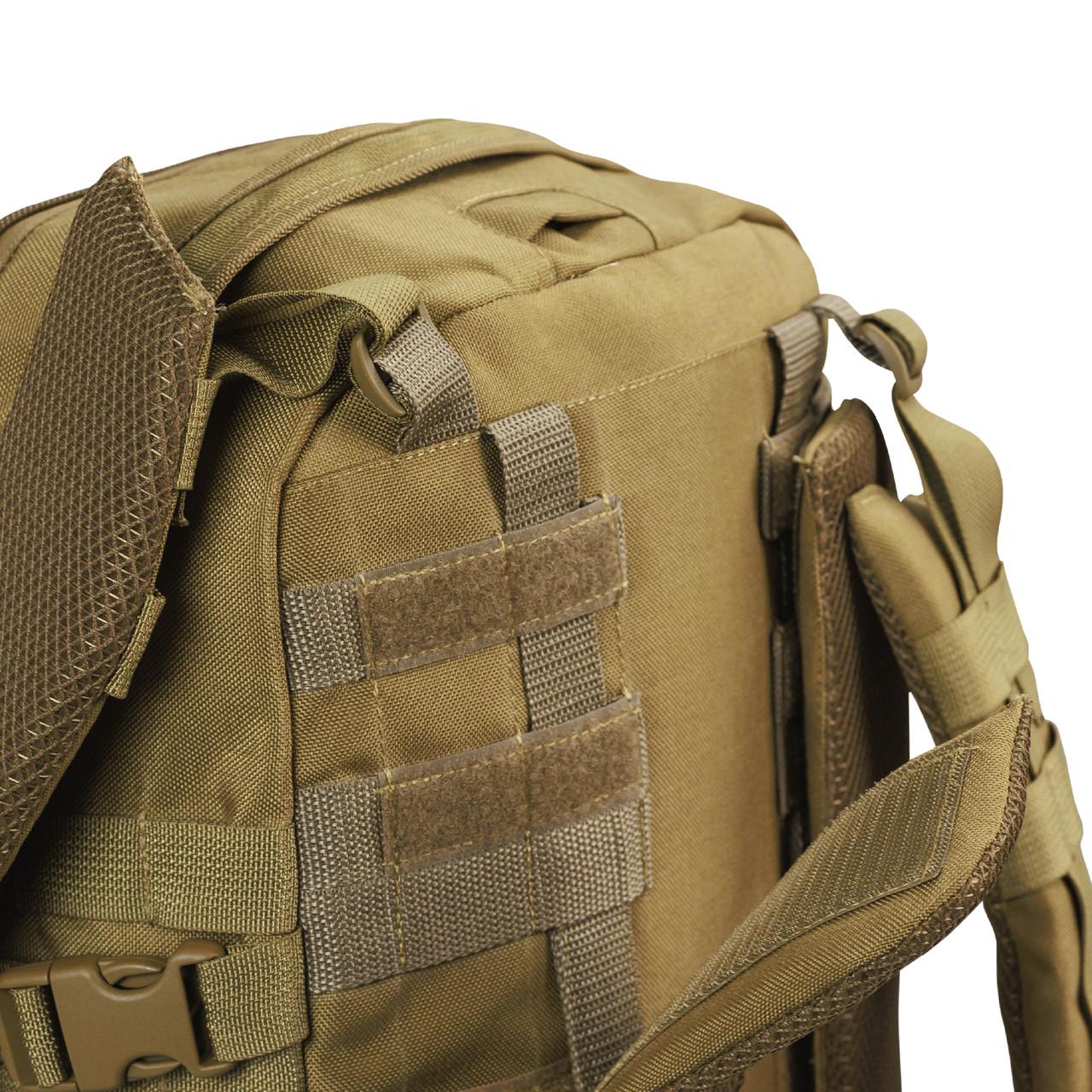 Рюкзак UkrArmor DM20 Cordura 500D 28х15х40 см 20 л Койот (300051) - фото 4