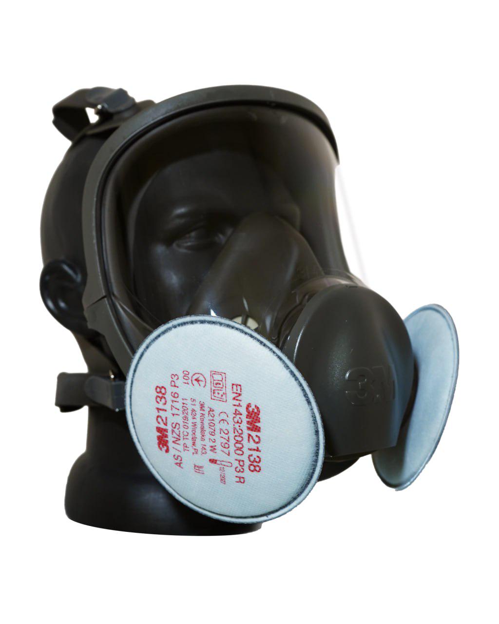 Респиратор маска 3М 6800 полнолицевая в комплекте с фильтрами