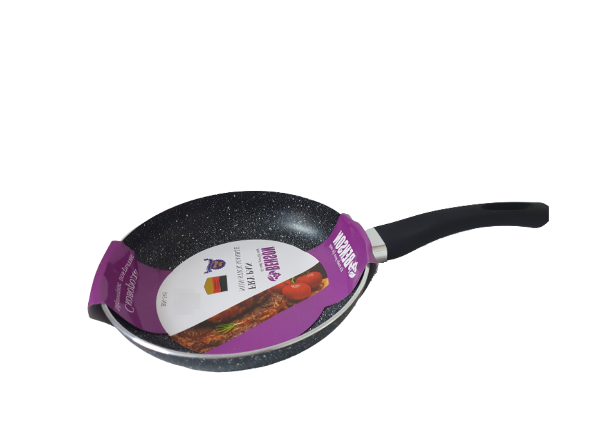 Сковорода Benson BN-547 з мармуровим антипригарне покриття 24х5 см (PTLNN-020)