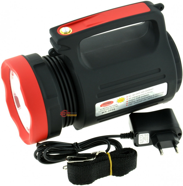 Ліхтар WIMPEX WX 2886 Чорний (GR-05122)